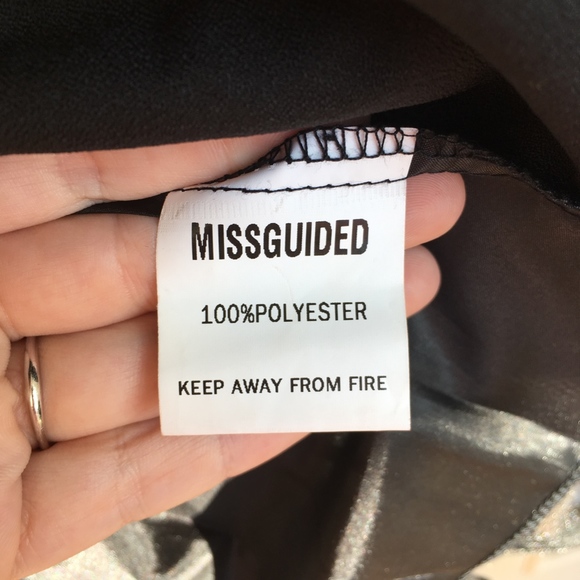 Missguided black mini Tutu dress size 2 - Picture 7 of 8